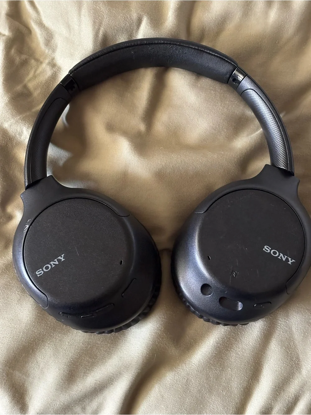 Sony Black Over-Ear Bluetooth Headphones